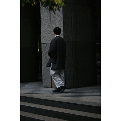 "PC EXCLUSIVE" BRESSON STAND COLLAR LONG SMOCK SHIRT
