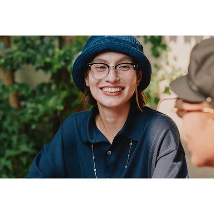 SEA ISLAND SASHIKO SAILOR HAT (LIMITED)
