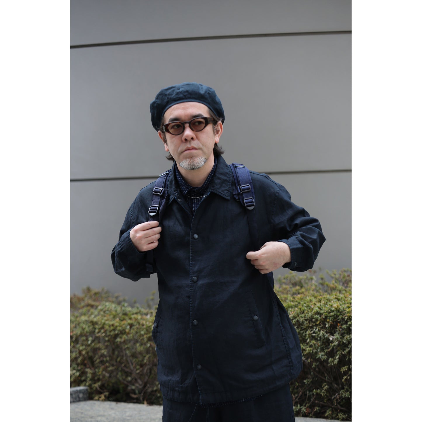 FARMER`S LINEN COACH JACKET