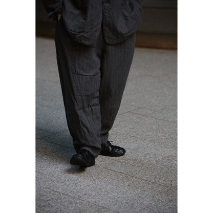 PIN STRIPE LINEN COTTON CLASSIC PANTS