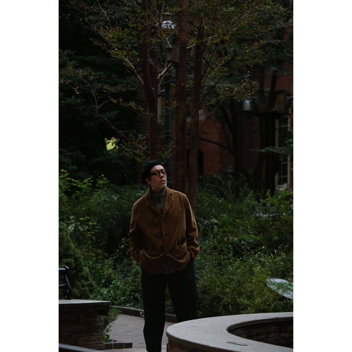 "TOKYO MARUNOUCHI EXCLUSIVE" CORDUROY CLEMENCEAU JACKET WATCH CHAIN ITEM
