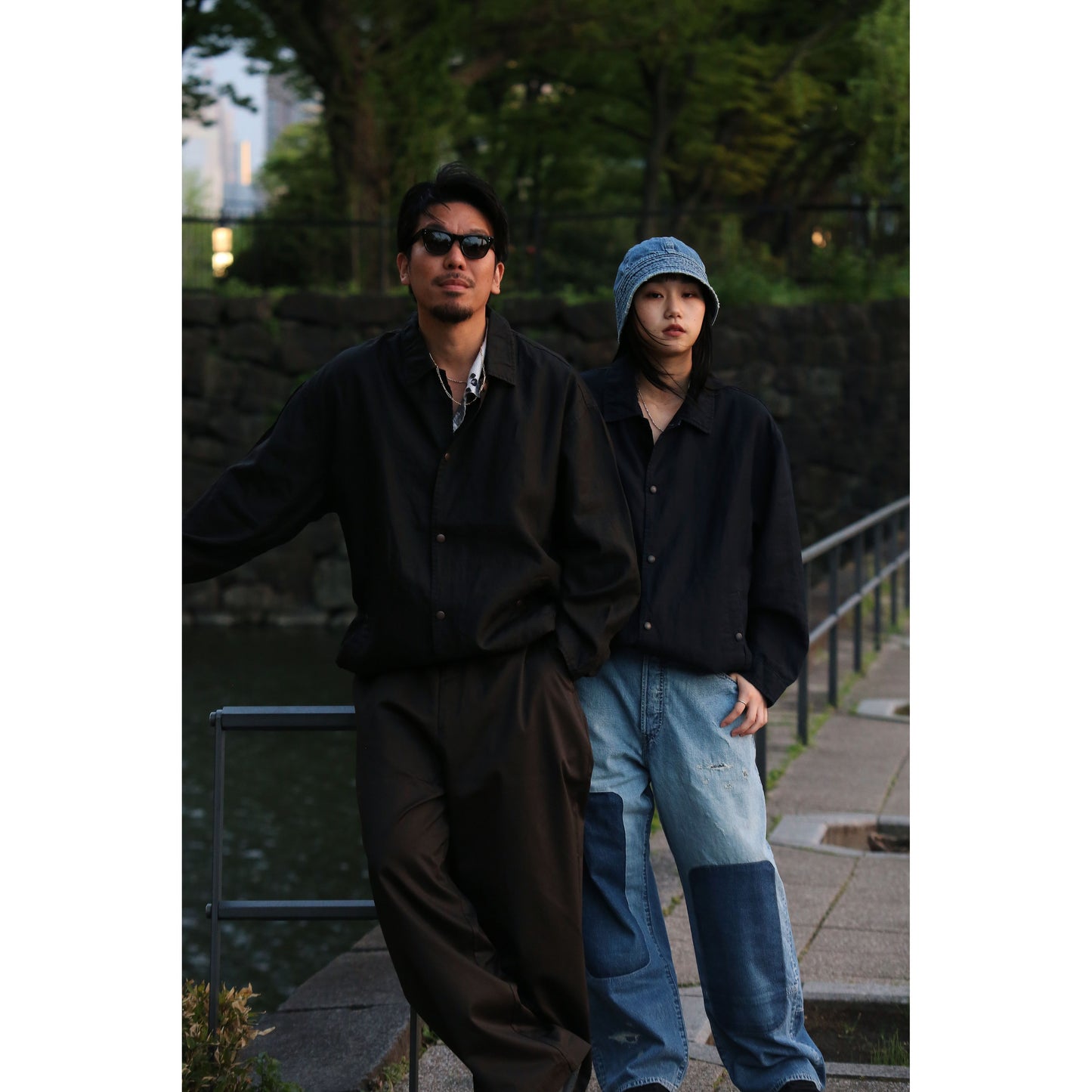 FARMER`S LINEN COACH JACKET