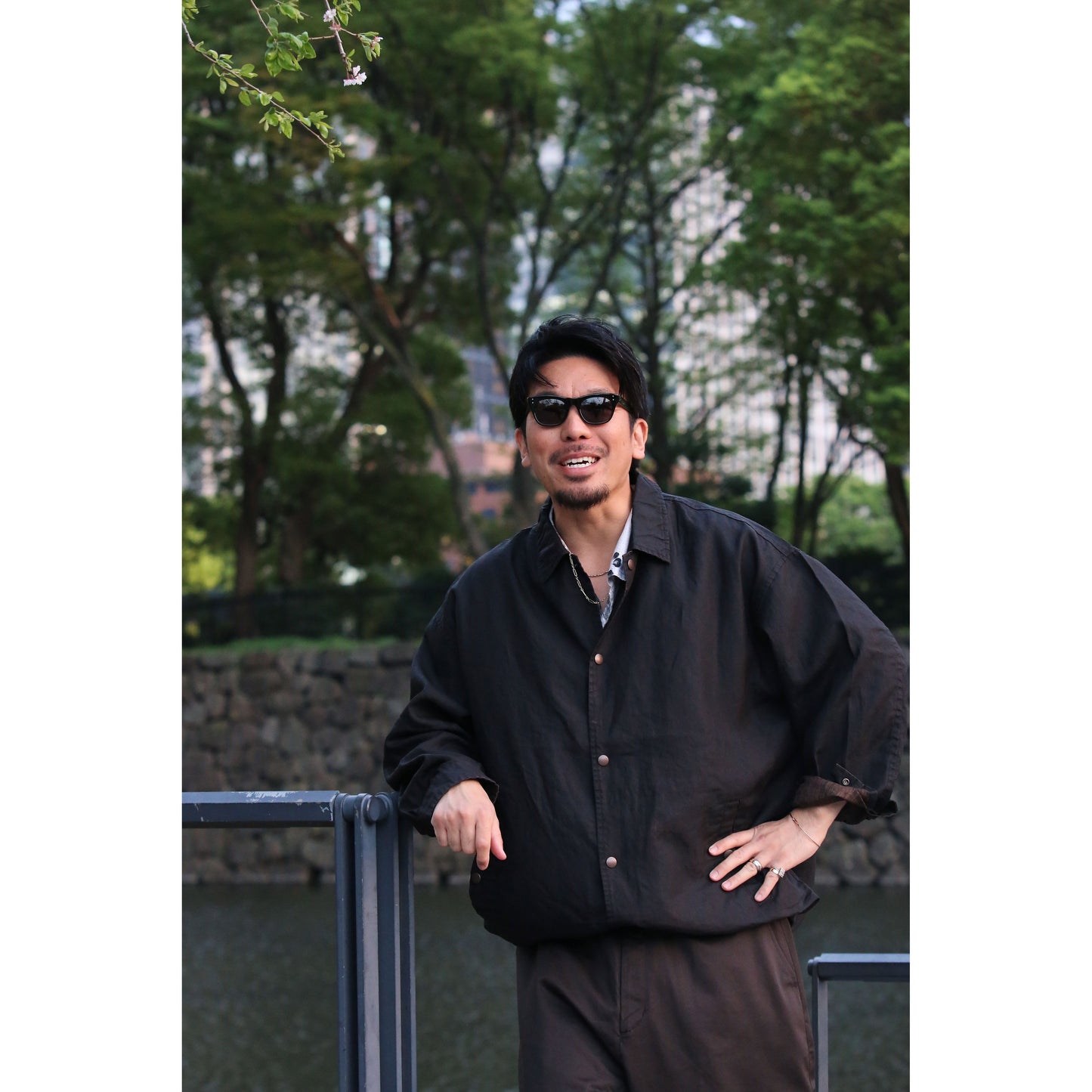 FARMER`S LINEN COACH JACKET