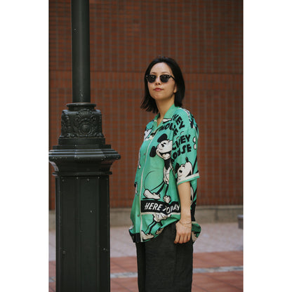 DISNEY VP / PC ALOHA COLLECTION ALOHA SHIRT / MICKEY & GUITAR
