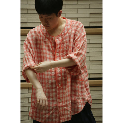 "PC EXCLUSIVE" LINEN PALAKA BASEBALL SHIRT