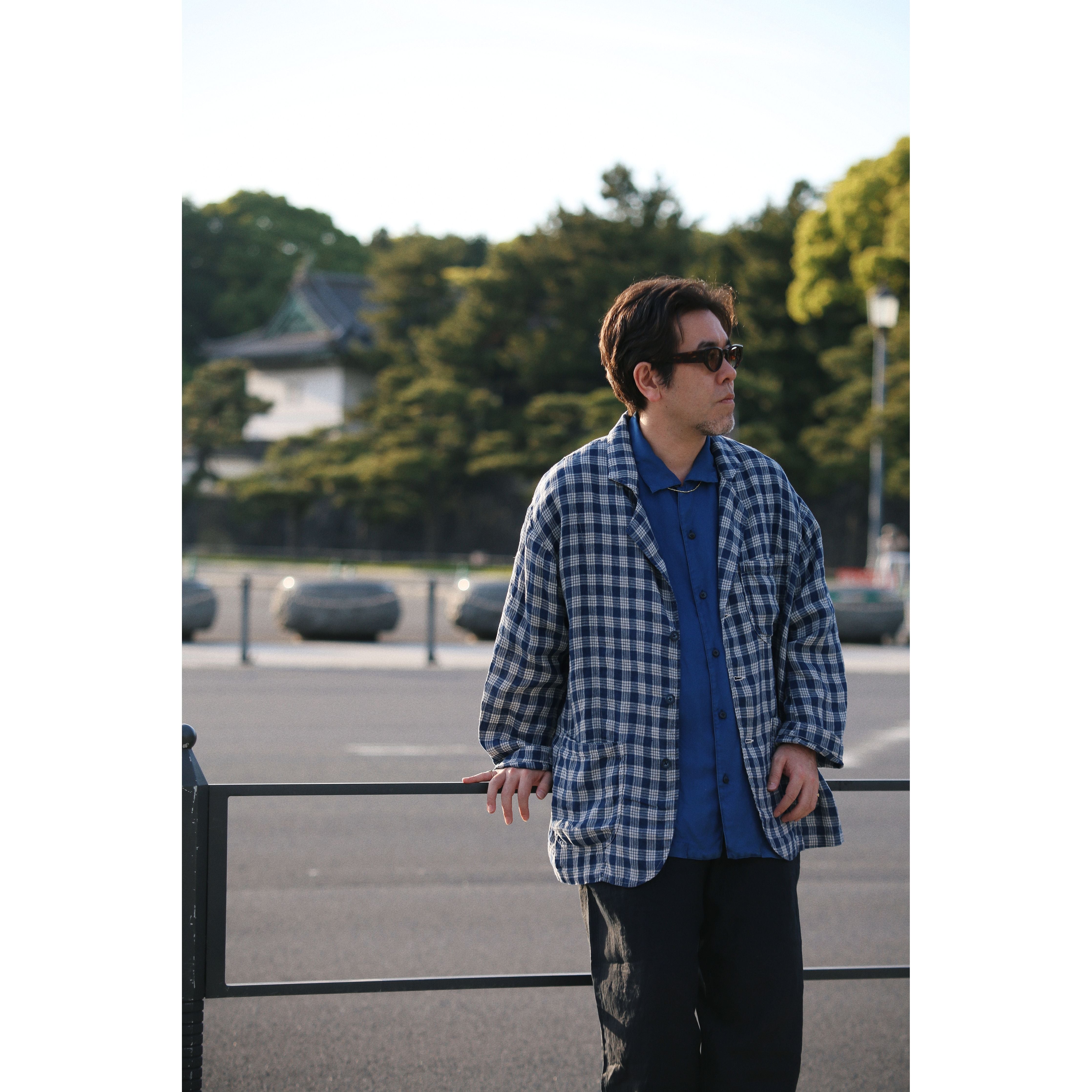 H/W INDIGO SILK SHIRT – CLASSIC GENTLEMAN PORTER CLASSIC TOKYO