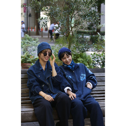 PC KENDO ZIP UP JACKET EMBROIDERY (LE TOUR DU MONDE)