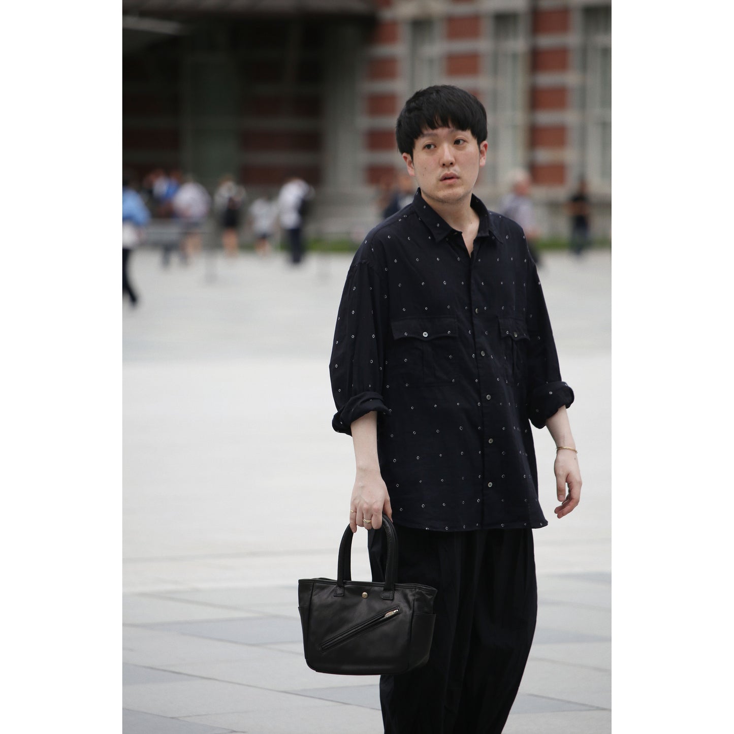 ROLL UP BLACK MOON SHIRT (PC EXCLUSIVE)