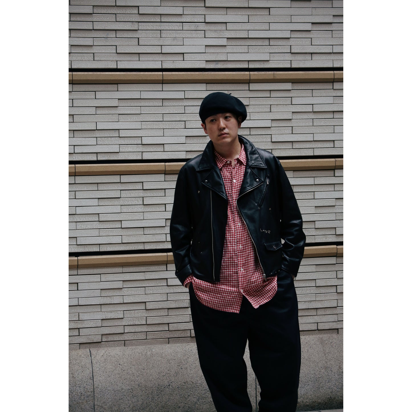ROLL UP LINEN GINGHAM CHECK SHIRT