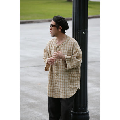"PC EXCLUSIVE" LINEN PALAKA BASEBALL SHIRT