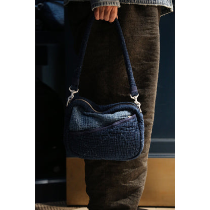 PC SASHIKO SHOULDER BAG M