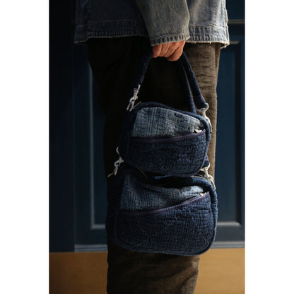 PC SASHIKO SHOULDER BAG M
