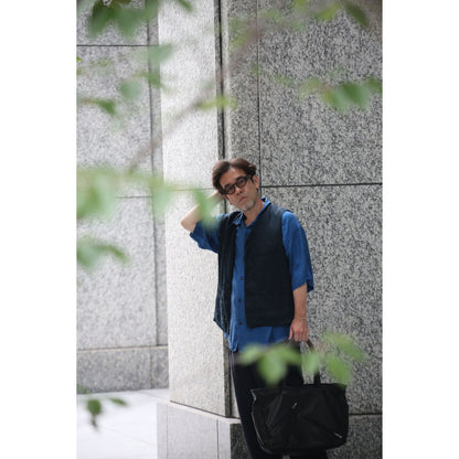 H/W INDIGO SILK SHIRT
