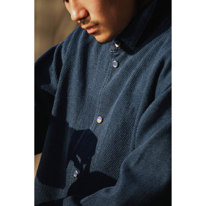 PC KENDO SHIRT JACKET W/LAPIS & SILVER (LIMITED)