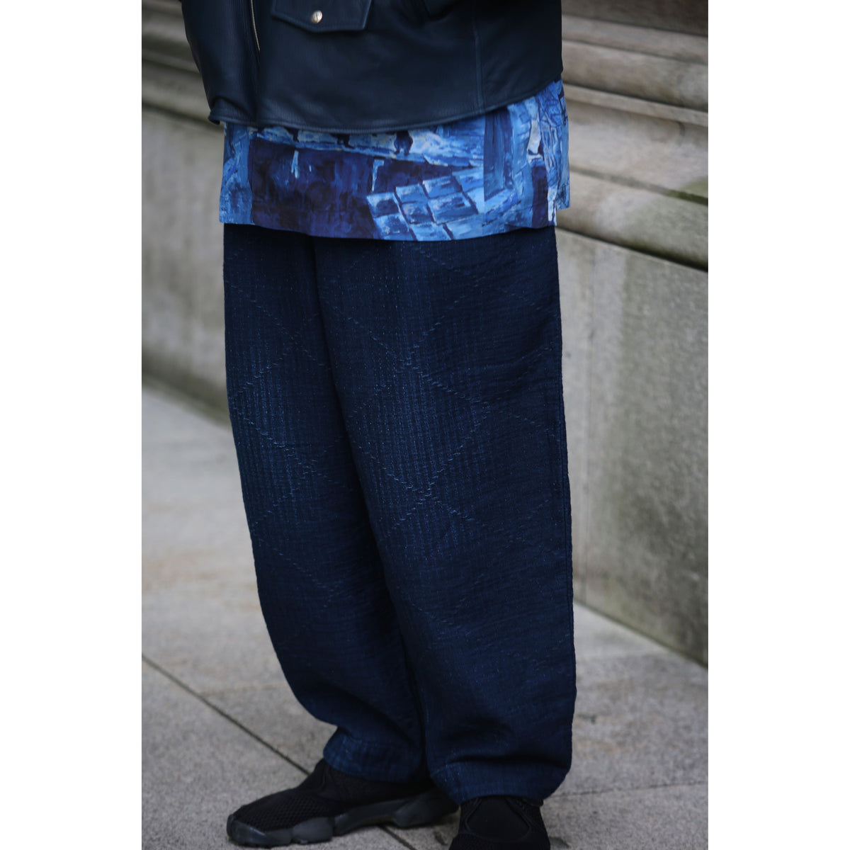 SEA ISLAND SASHIKO BEBOP PANTS (LIMITED)