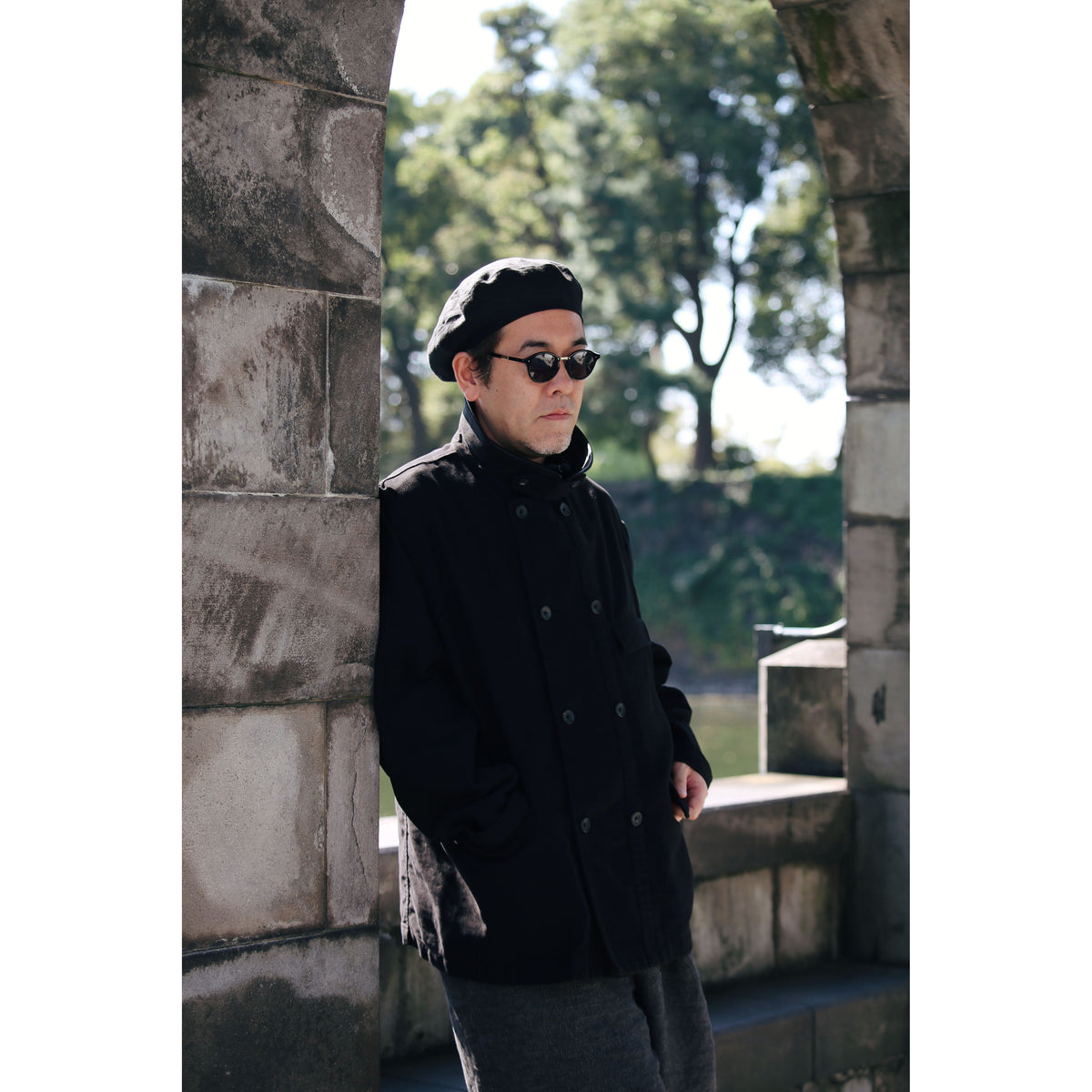 "PC EXCLUSIVE" LIGHT MOLESKIN CORBUSIER JACKET