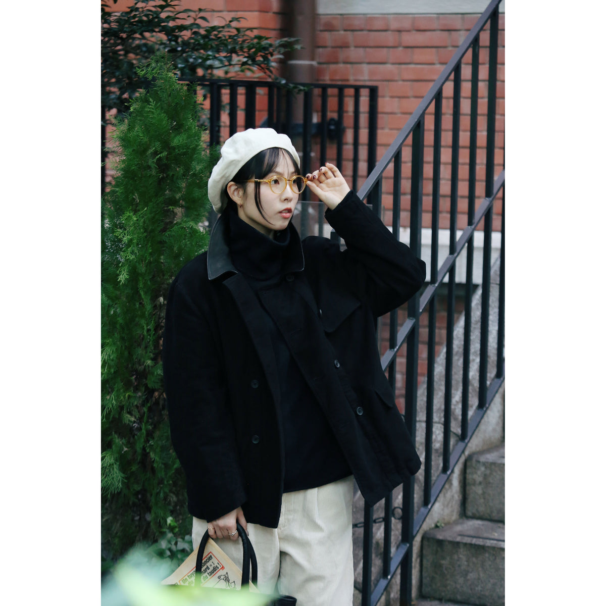 "PC EXCLUSIVE" LIGHT MOLESKIN CORBUSIER JACKET