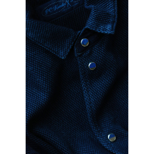 PC KENDO SHIRT JACKET W/LAPIS & SILVER (LIMITED)