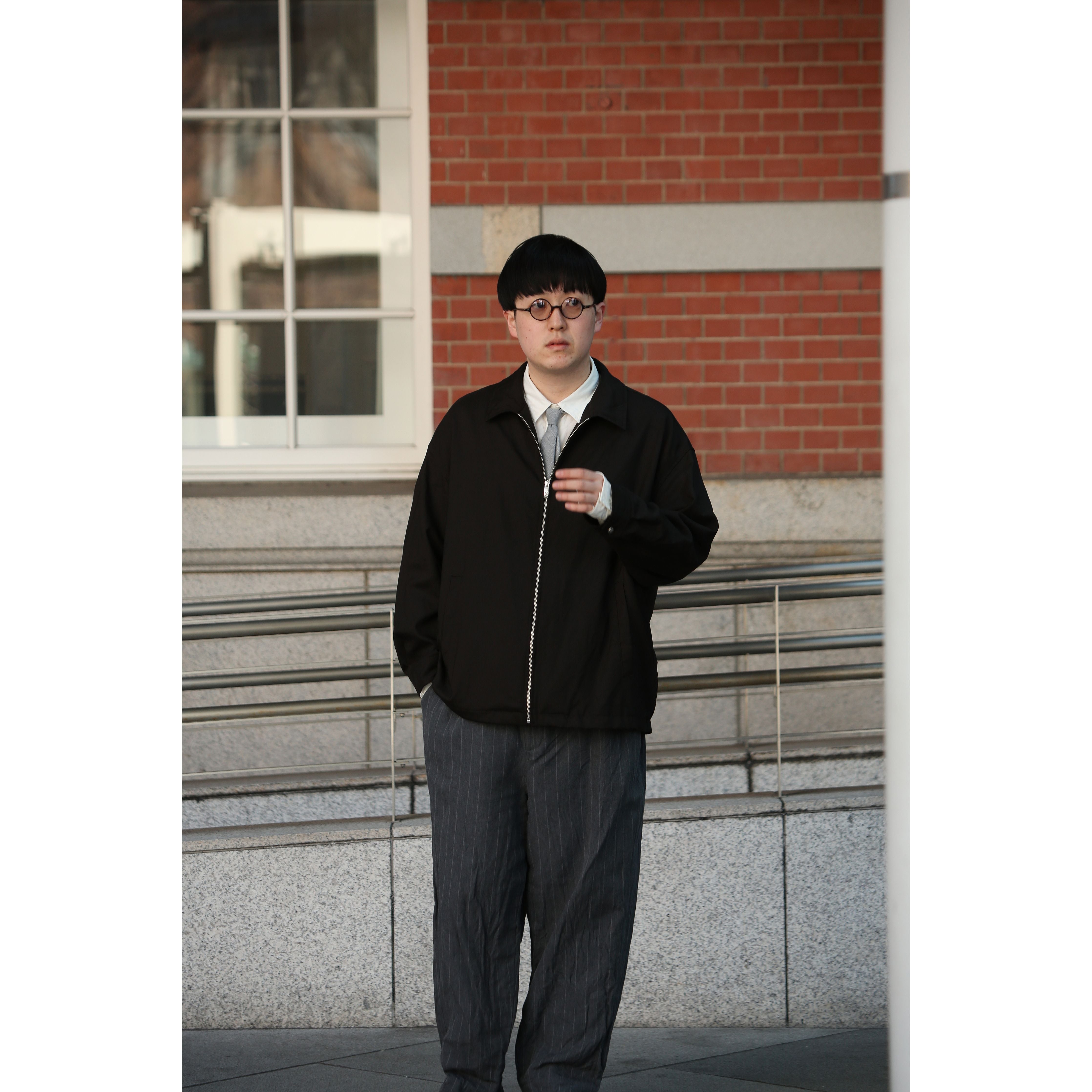 TROPICAL ZIP UP JACKET W/ LOVE & PEACE SILVER – CLASSIC GENTLEMAN