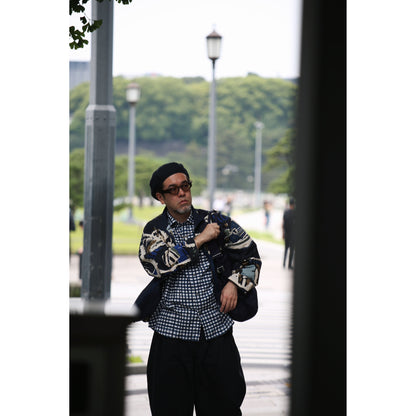 "PC EXCLUSIVE" BEAT WRITER 水彩 GINGHAM SHIRT