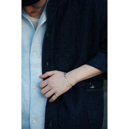 PAINTED SASHIKO WATERCOLOR KAIKIN SHIRT