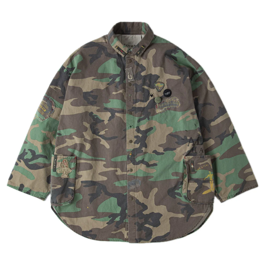 ALOHA CAMOUFLAGE SHIRT JACKET