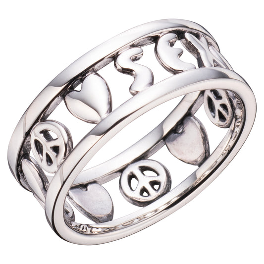 KAHIKO SILVER RING (SEX)