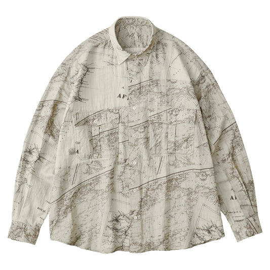 ROLL UP TRAVELER'S GAUZE SHIRT (AFRICA)