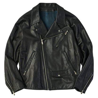 PC RIDERS JACKET W/LOVE & PEACE SILVER