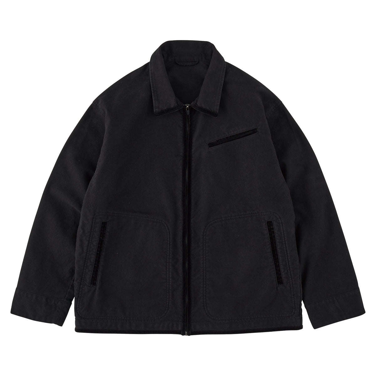 NEW MOLESKIN ZIP JACKET