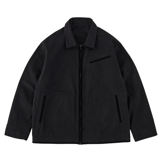 NEW MOLESKIN ZIP JACKET