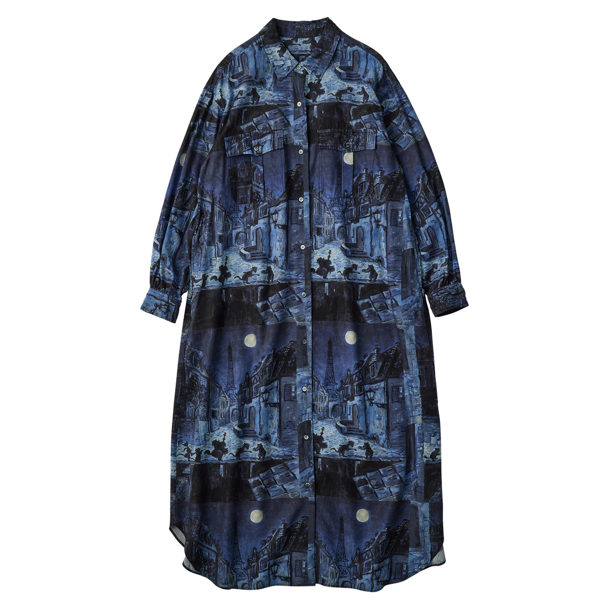 DISNEY / PC ALOHA COLLECTION ALOHA ROLL UP SHIRT DRESS / THE ARISTOCATS
