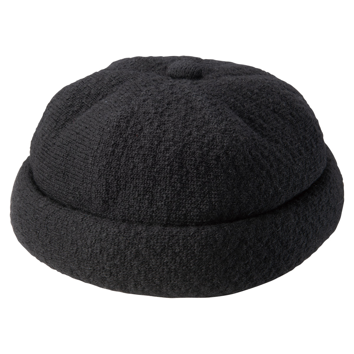 TWEED KNIT FISHERMAN'S CAP