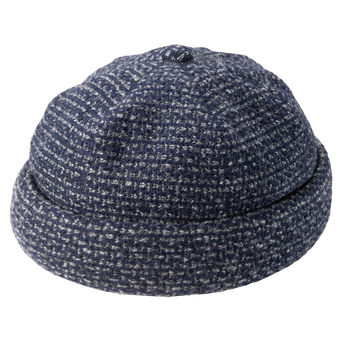TWEED KNIT FISHERMAN'S CAP
