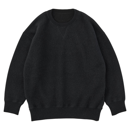 BABY ALPACA / CASHMERE DOUBLE FACE CREWNECK