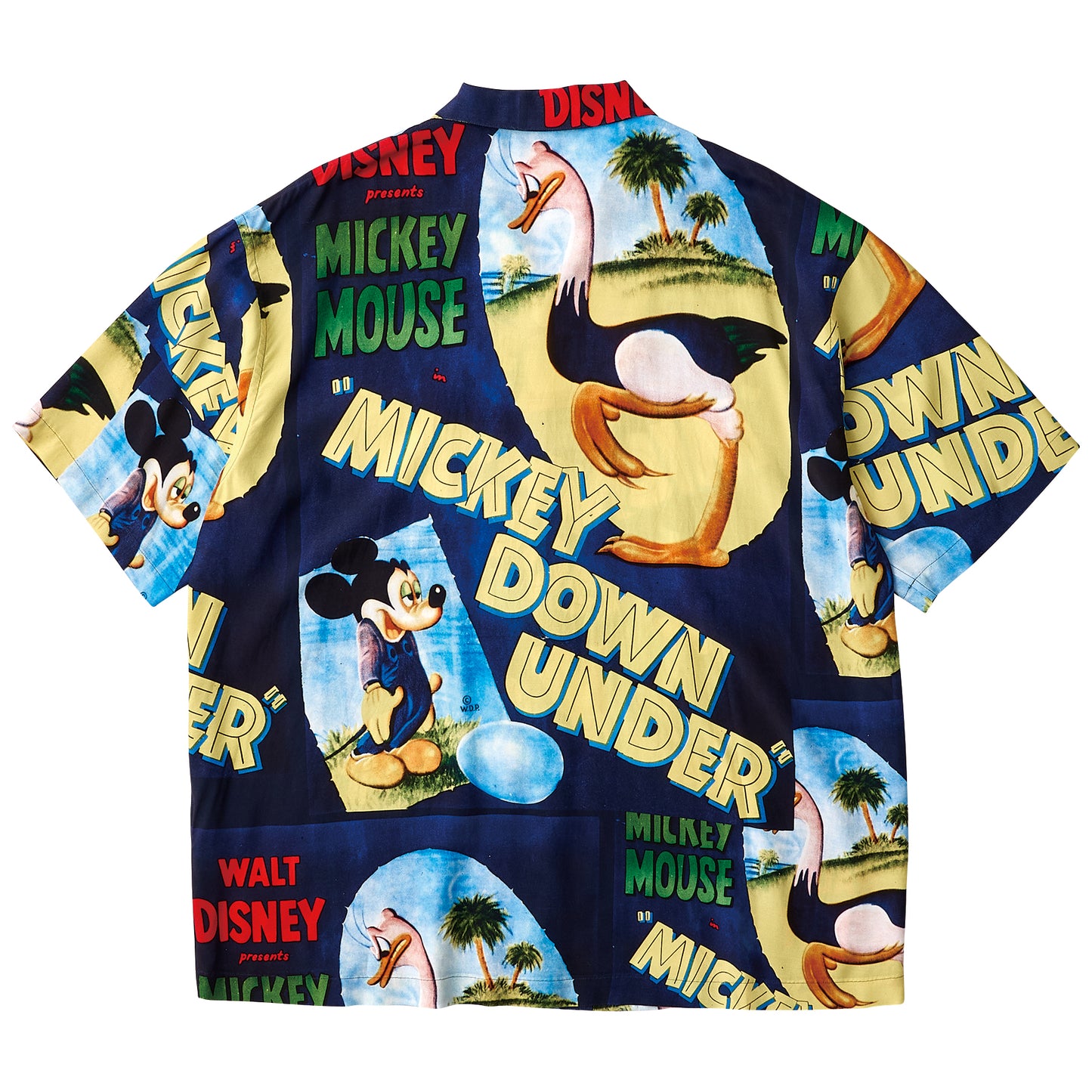 DISNEY VP / PC ALOHA COLLECTION ALOHA SHIRT / MICKEY & BIRD