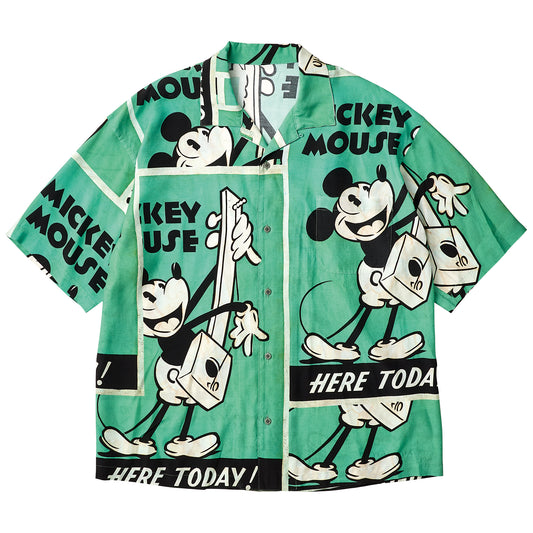 DISNEY VP / PC ALOHA COLLECTION ALOHA SHIRT / MICKEY & GUITAR