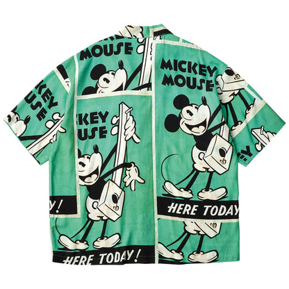 DISNEY VP / PC ALOHA COLLECTION ALOHA SHIRT / MICKEY & GUITAR