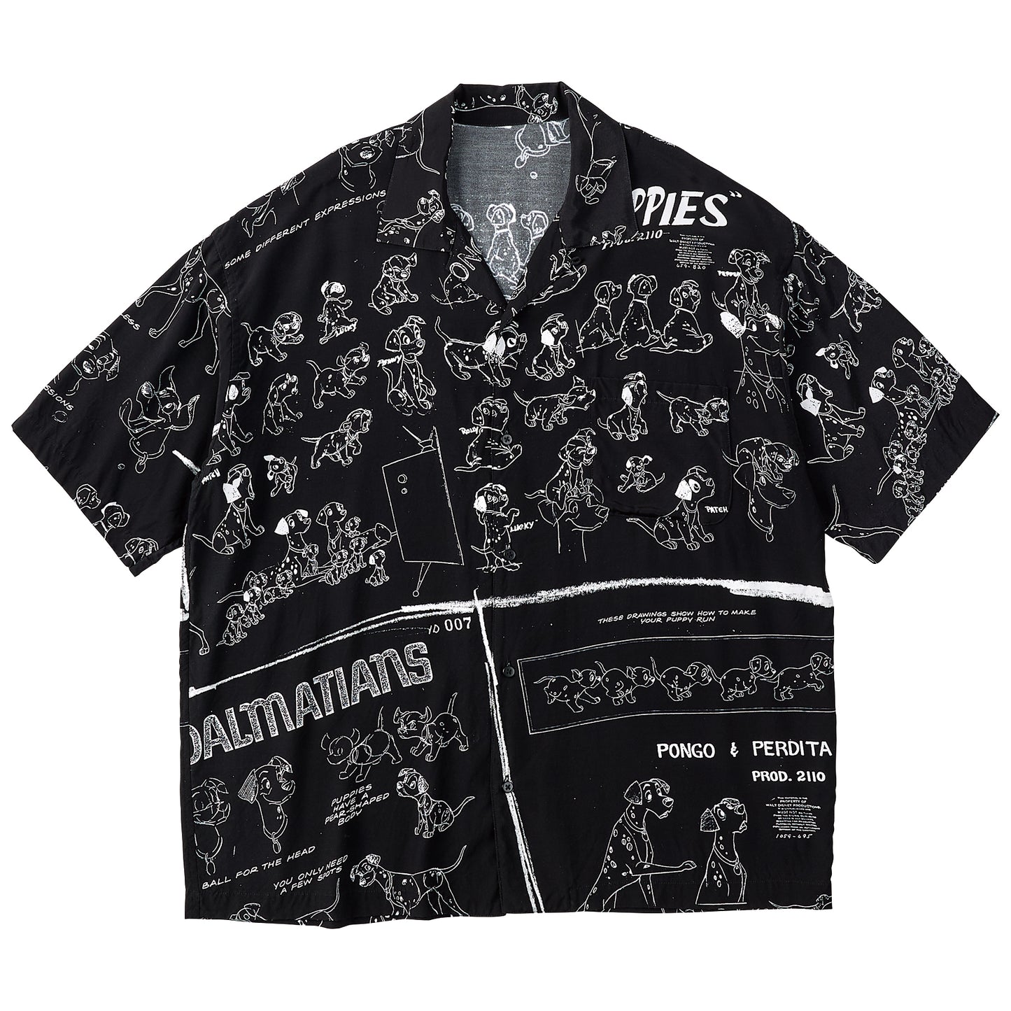 DISNEY MS / PC ALOHA COLLECTION ALOHA SHIRT / 101 DALMATIANS