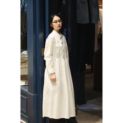ELLY DRESS (NILE GIZA COTTON)