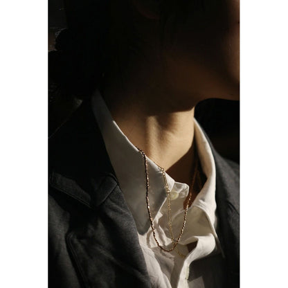 昼下がり GOLD CHAIN NECKLACE