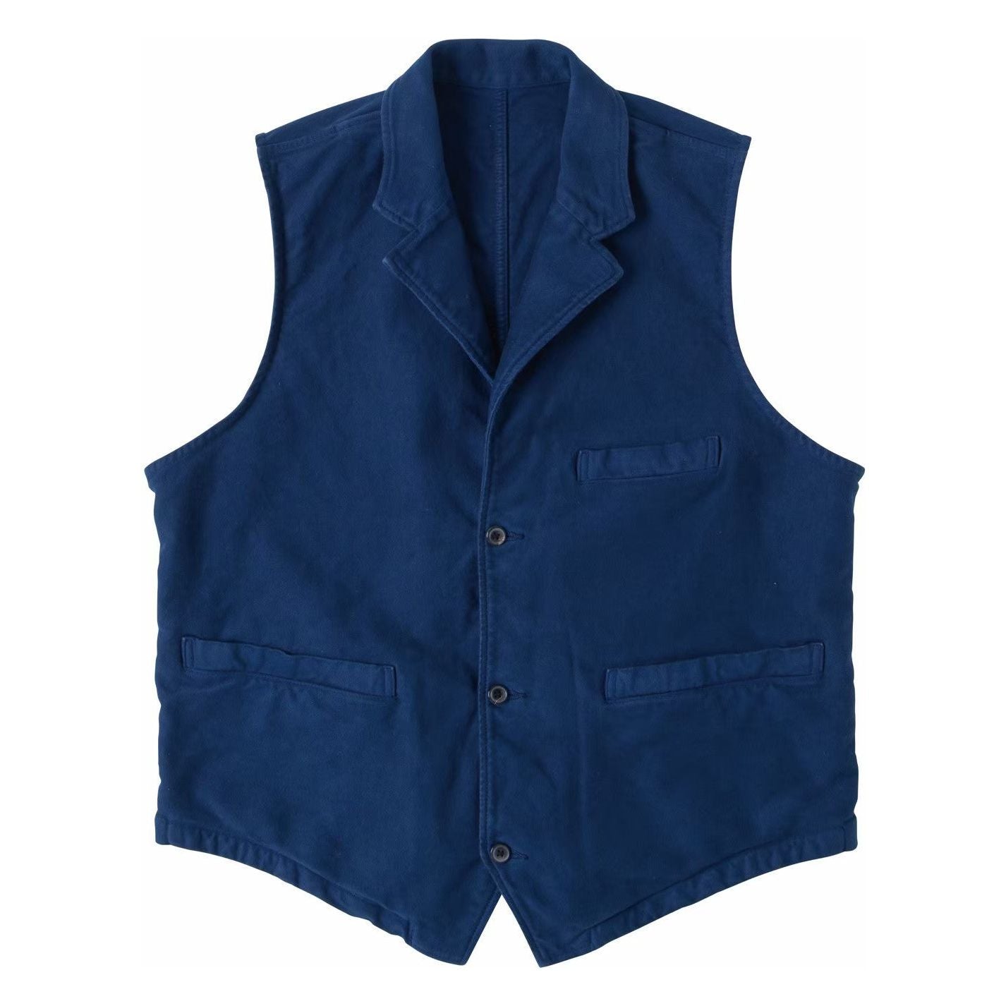 MOLESKIN MODIGLIANI COLLAR VEST