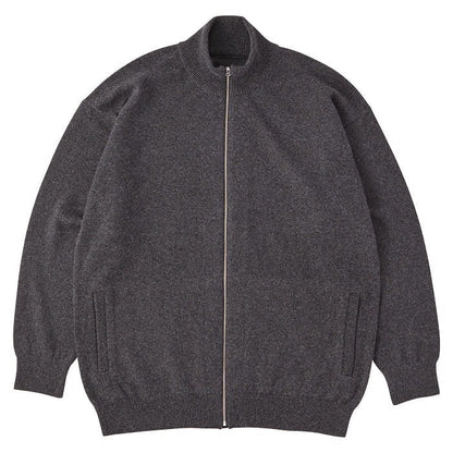 CASHMERE KNIT ZIP UP (BABY CASH)