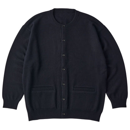 CASHMERE KNIT CREWNECK CARDIGAN (BABY CASH)