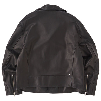 PC RIDERS JACKET W/LOVE & PEACE SILVER CUSTOM 002 (LIMITED)