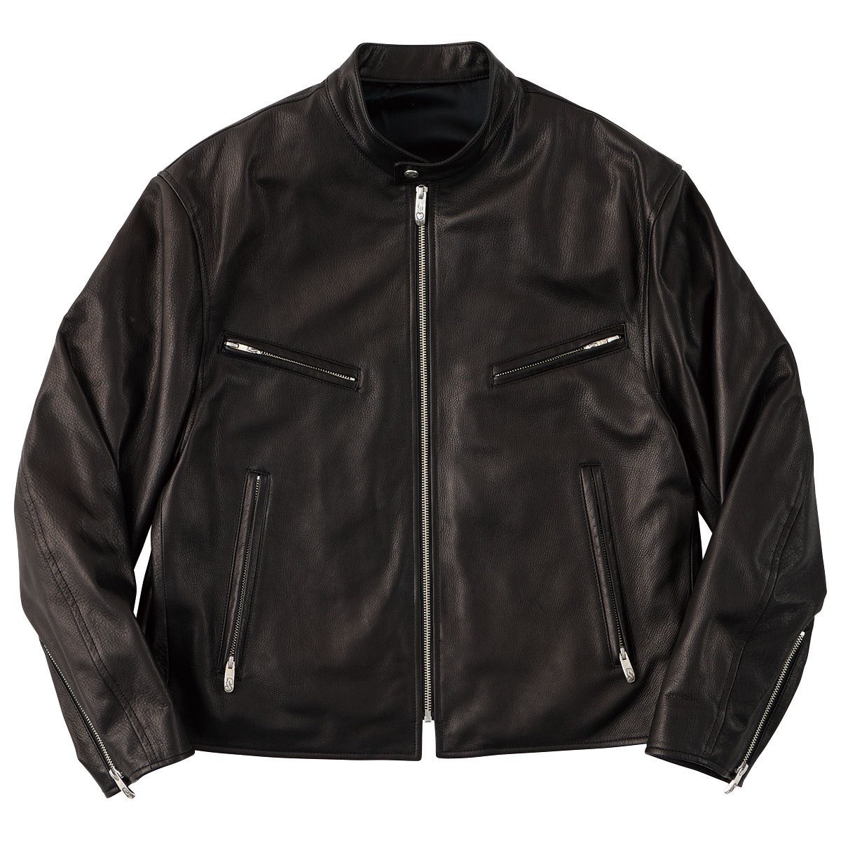 PC SINGLE RIDERS JACKET Ⅱ  W/LOVE & PEACE SILVER