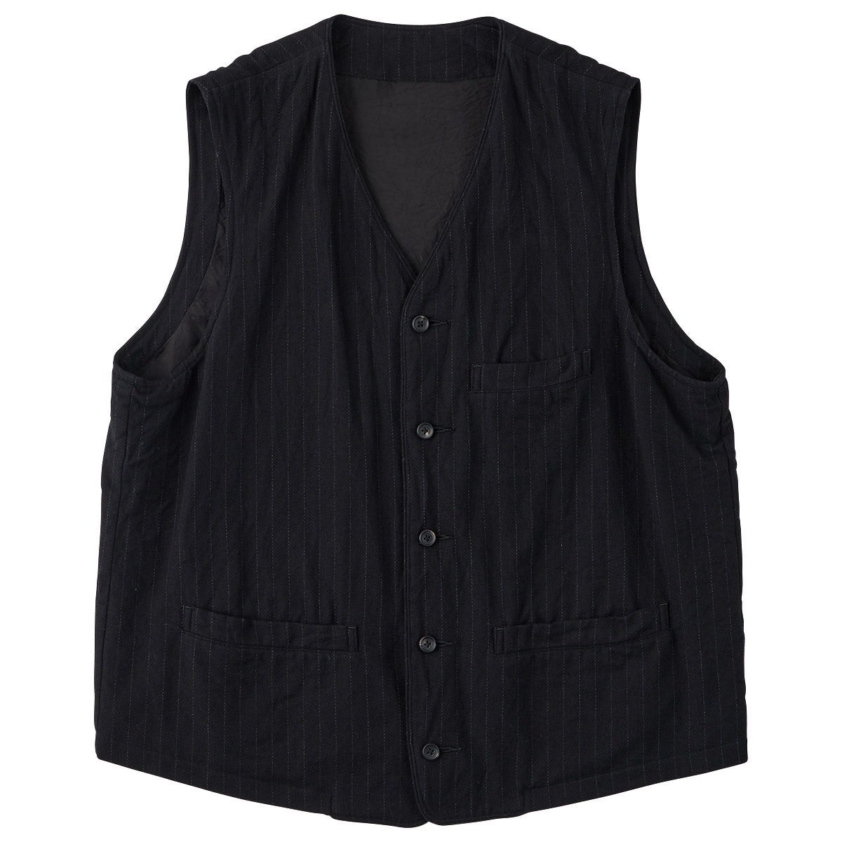 PIN STRIPE CLASSIC VEST WATCH CHAIN ITEM