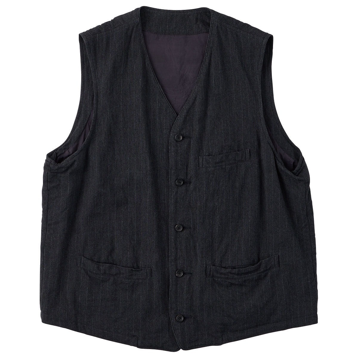 PIN STRIPE CLASSIC VEST WATCH CHAIN ITEM