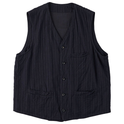 PIN STRIPE CLASSIC VEST WATCH CHAIN ITEM