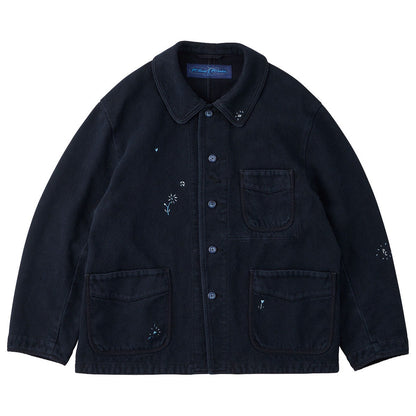 PC KENDO FRENCH JACKET EMBROIDERY (FLOWER) WATCH CHAIN ITEM